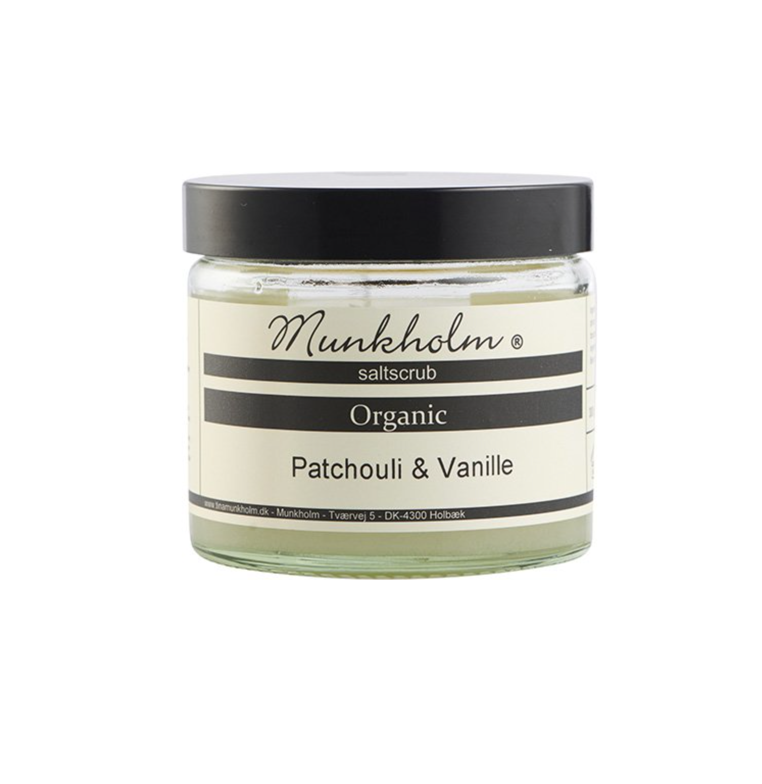 Von - Munkholm, Organic Salt Scrub, Patchouli & Vanilla