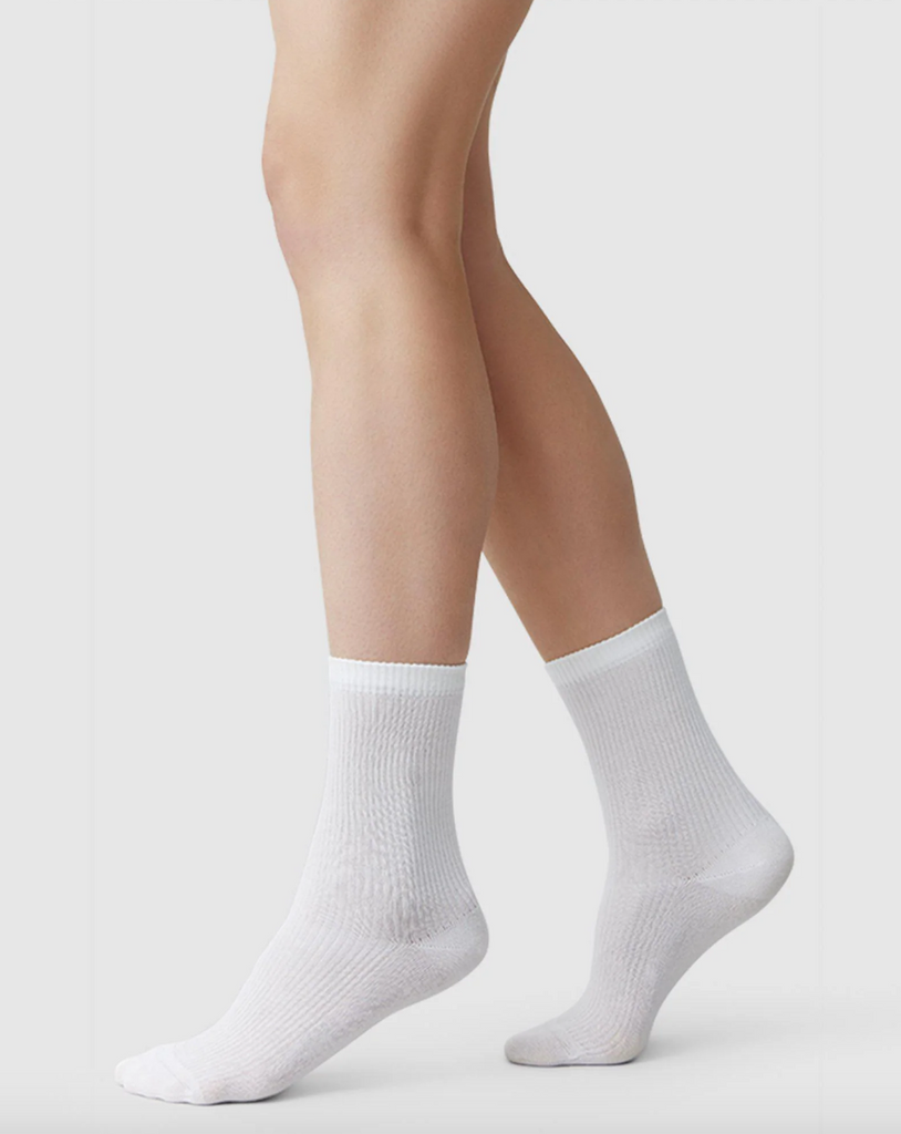 Von - Billy Bamboo Socks, White